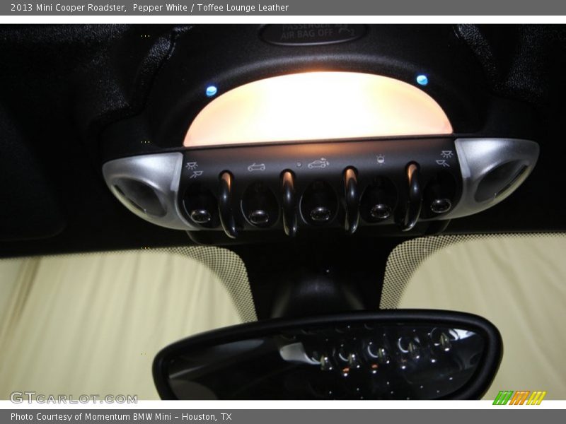 Pepper White / Toffee Lounge Leather 2013 Mini Cooper Roadster