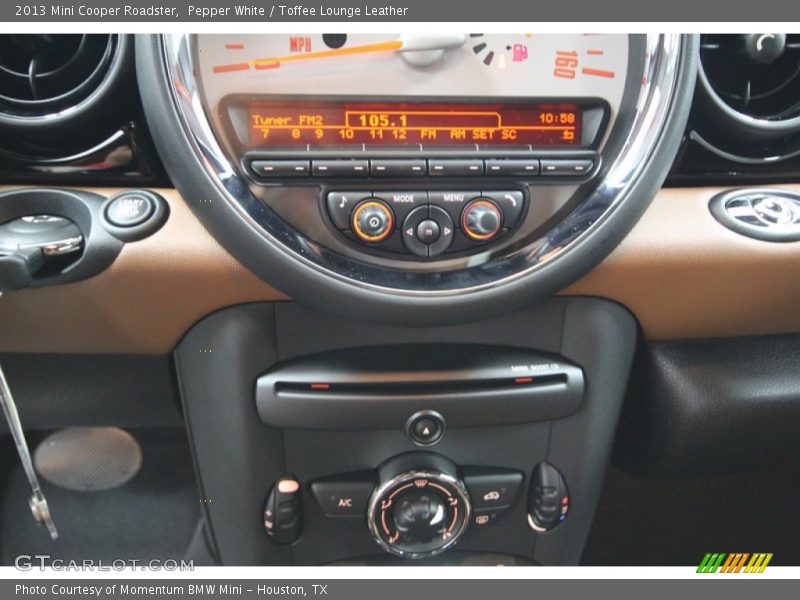 Pepper White / Toffee Lounge Leather 2013 Mini Cooper Roadster