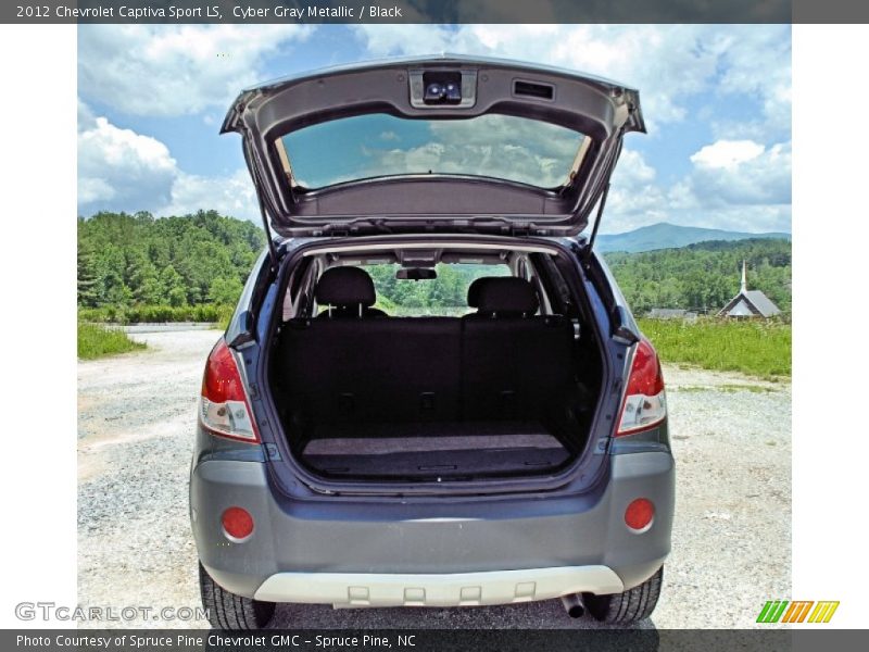 Cyber Gray Metallic / Black 2012 Chevrolet Captiva Sport LS