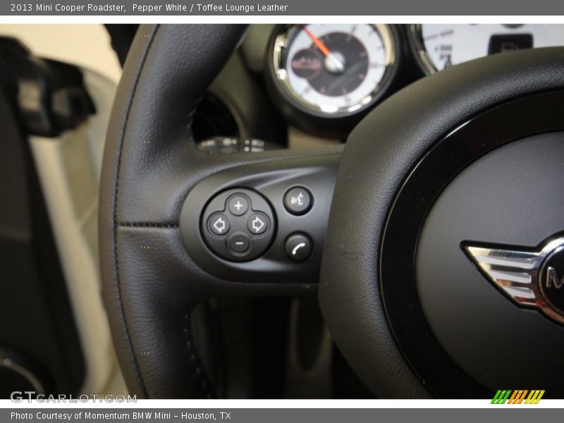 Pepper White / Toffee Lounge Leather 2013 Mini Cooper Roadster