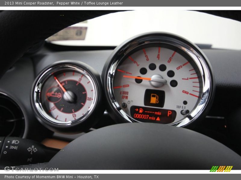 Pepper White / Toffee Lounge Leather 2013 Mini Cooper Roadster