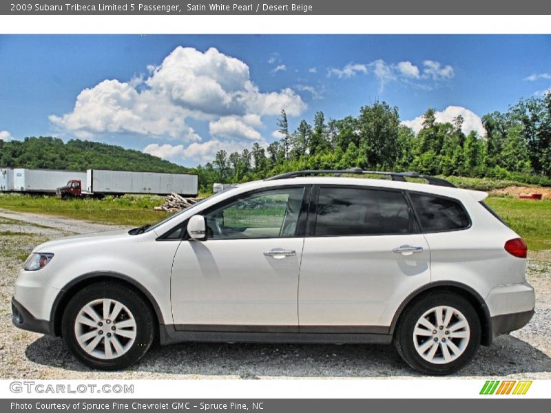  2009 Tribeca Limited 5 Passenger Satin White Pearl