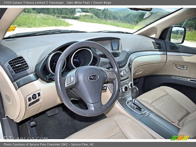  2009 Tribeca Limited 5 Passenger Desert Beige Interior