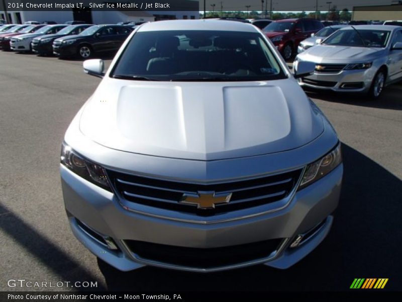 Silver Ice Metallic / Jet Black 2014 Chevrolet Impala LT