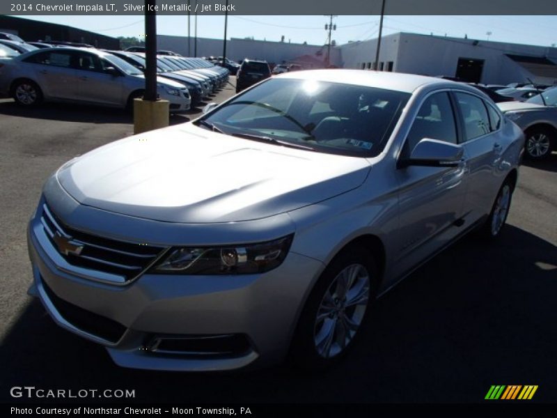 Silver Ice Metallic / Jet Black 2014 Chevrolet Impala LT