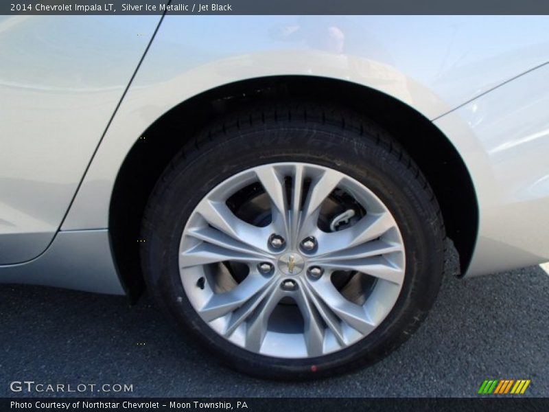 Silver Ice Metallic / Jet Black 2014 Chevrolet Impala LT