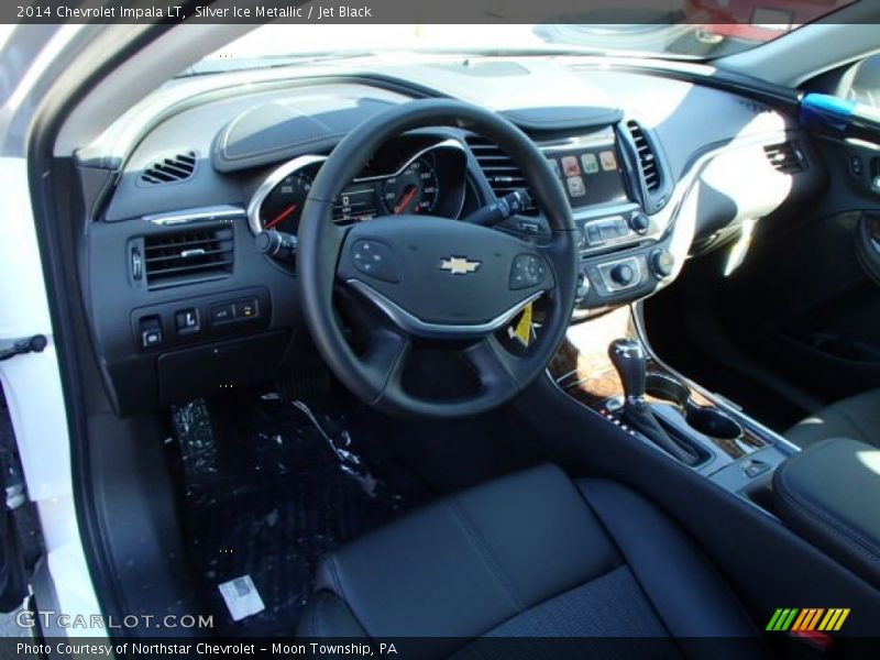 Silver Ice Metallic / Jet Black 2014 Chevrolet Impala LT