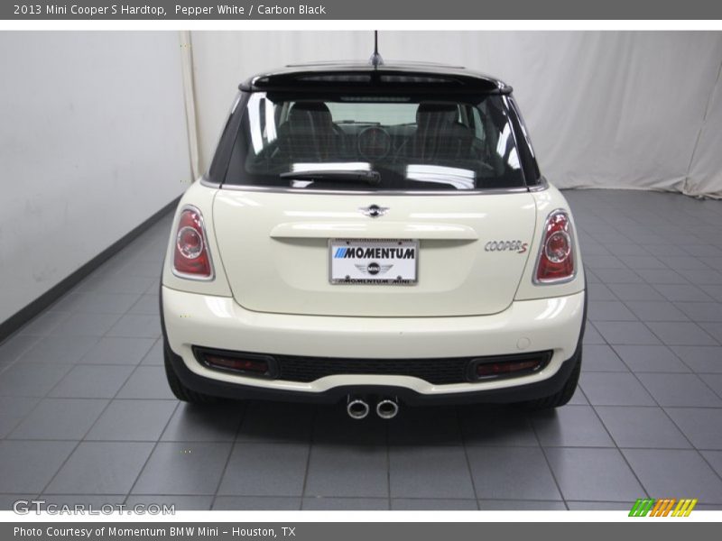 Pepper White / Carbon Black 2013 Mini Cooper S Hardtop
