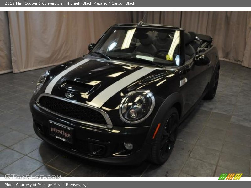 Midnight Black Metallic / Carbon Black 2013 Mini Cooper S Convertible