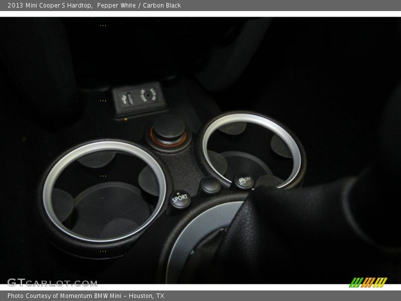 Pepper White / Carbon Black 2013 Mini Cooper S Hardtop