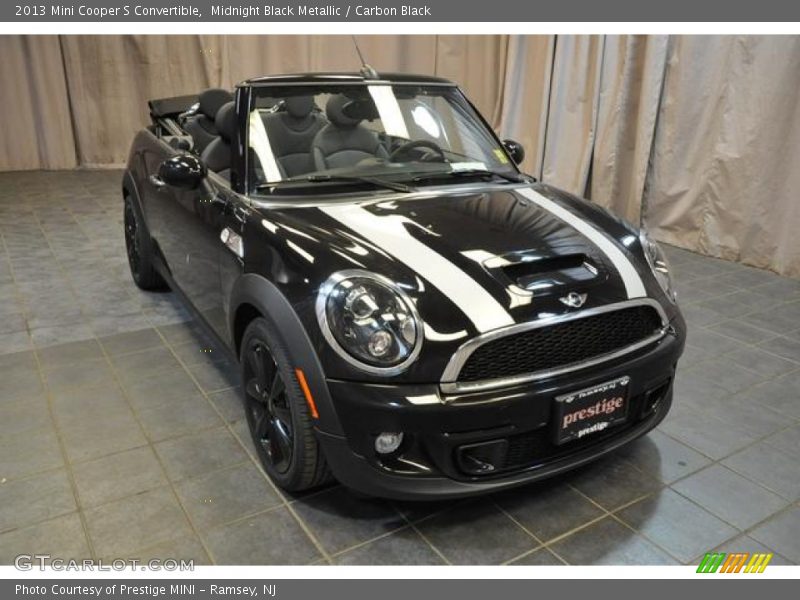 Midnight Black Metallic / Carbon Black 2013 Mini Cooper S Convertible