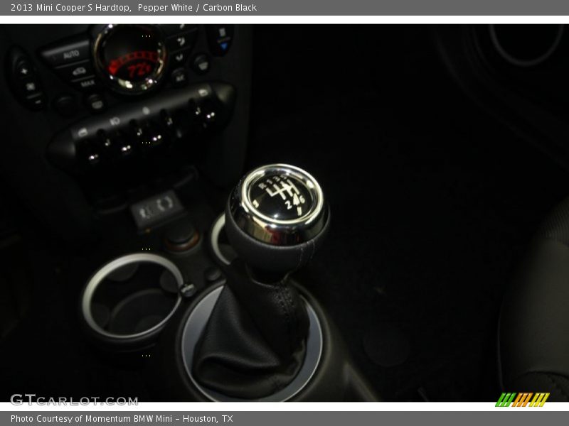 Pepper White / Carbon Black 2013 Mini Cooper S Hardtop