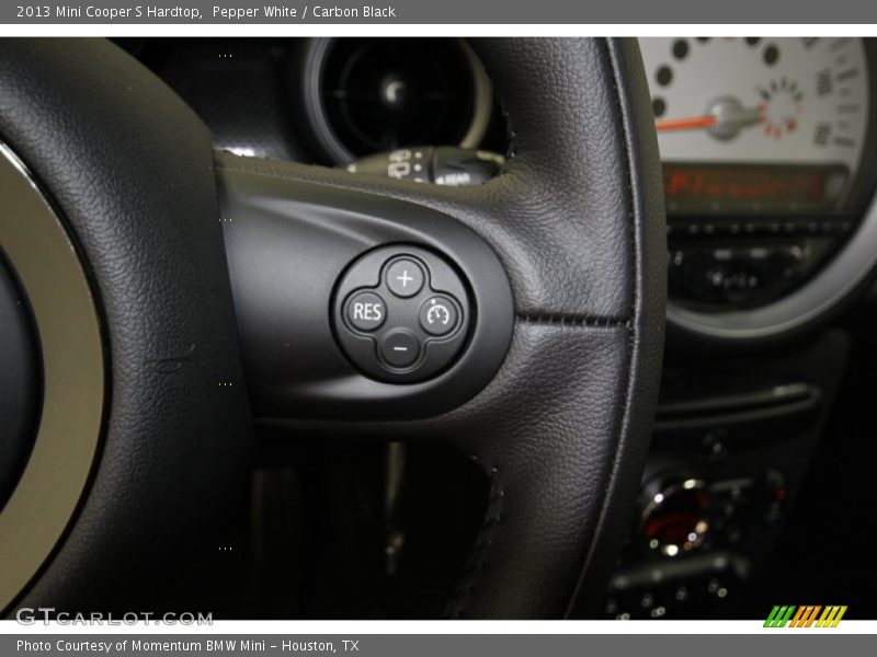 Pepper White / Carbon Black 2013 Mini Cooper S Hardtop