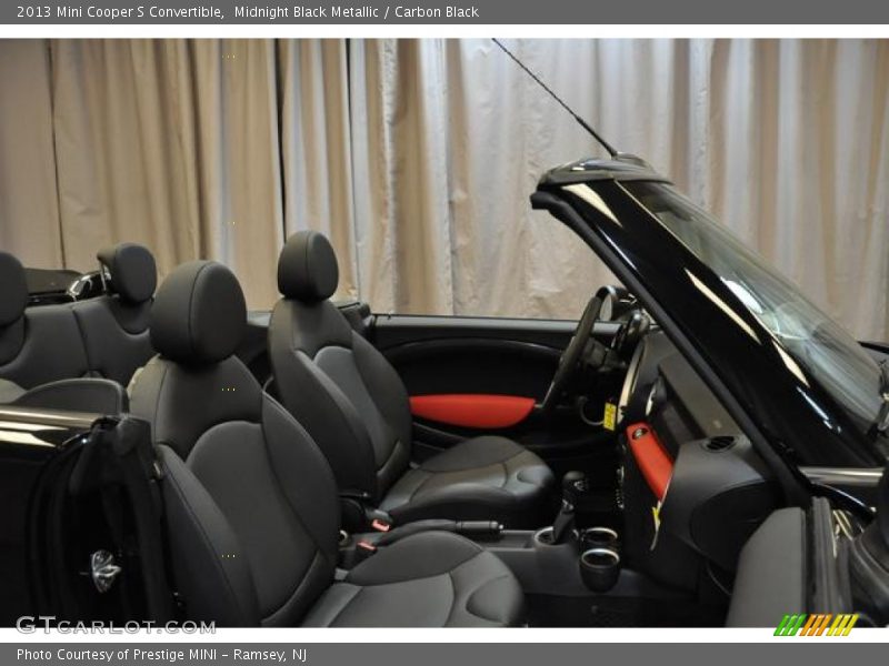 Midnight Black Metallic / Carbon Black 2013 Mini Cooper S Convertible