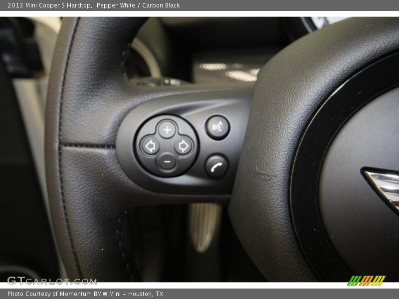 Pepper White / Carbon Black 2013 Mini Cooper S Hardtop