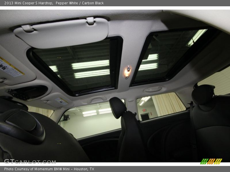 Pepper White / Carbon Black 2013 Mini Cooper S Hardtop