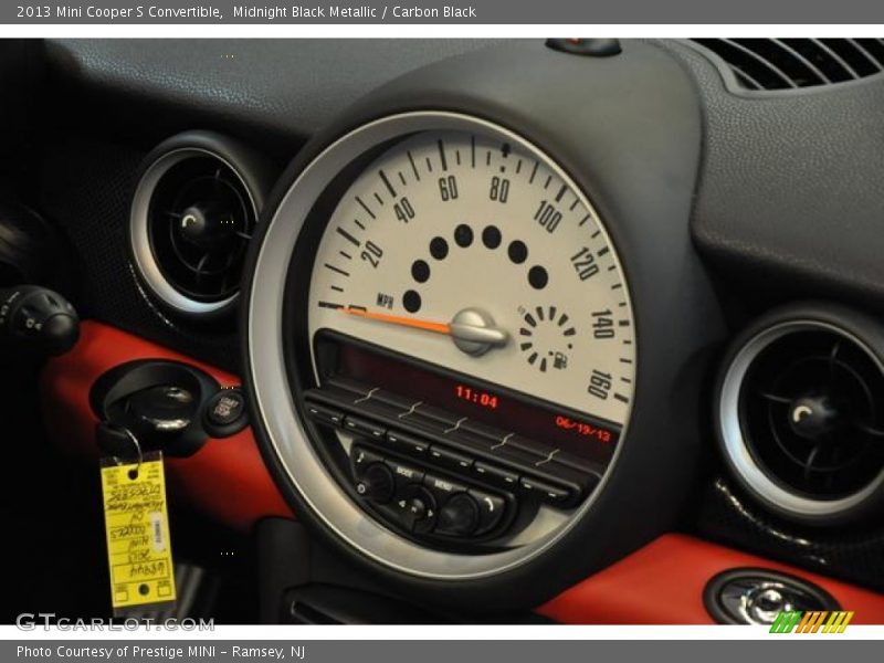 Midnight Black Metallic / Carbon Black 2013 Mini Cooper S Convertible