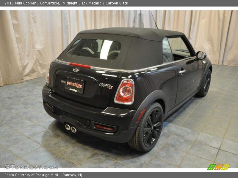 Midnight Black Metallic / Carbon Black 2013 Mini Cooper S Convertible
