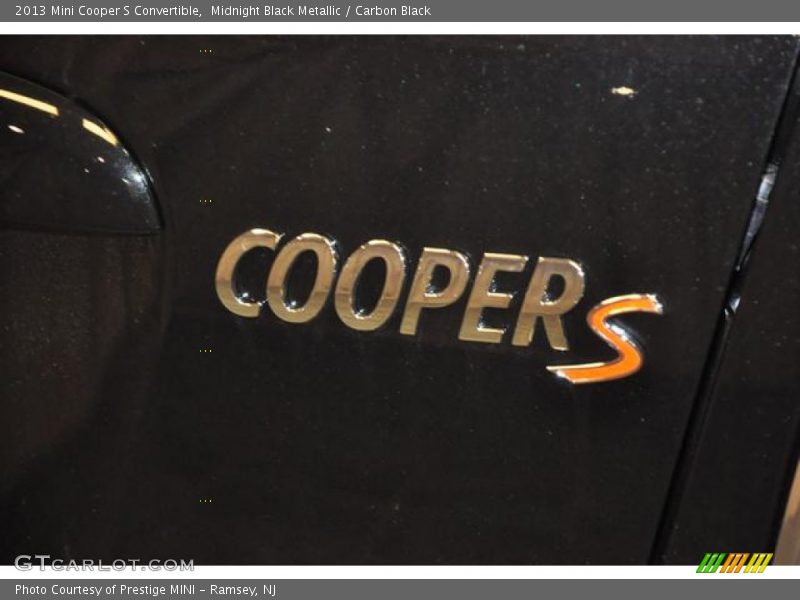 Midnight Black Metallic / Carbon Black 2013 Mini Cooper S Convertible