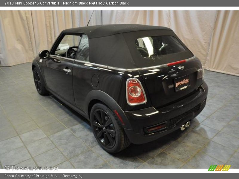 Midnight Black Metallic / Carbon Black 2013 Mini Cooper S Convertible