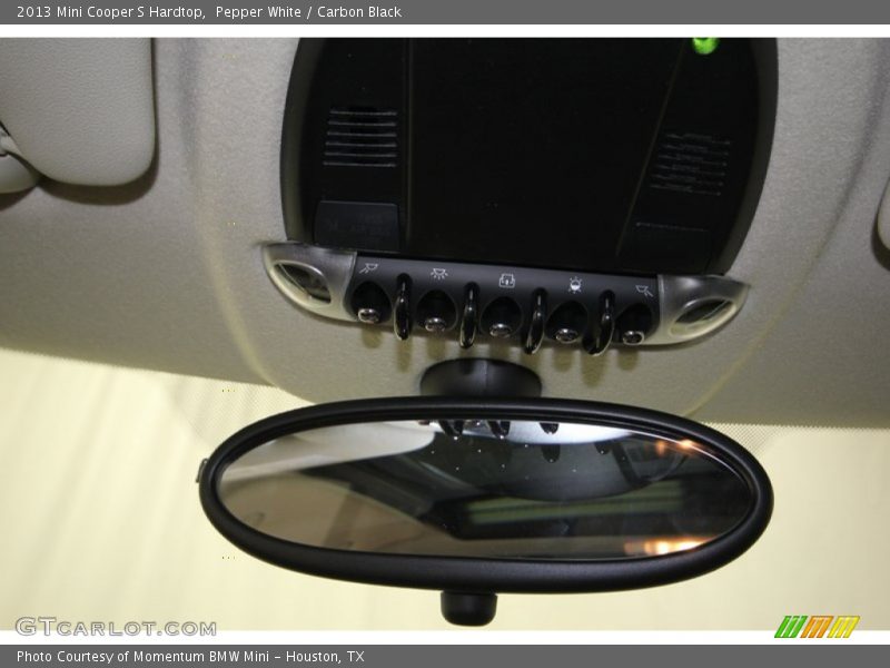 Pepper White / Carbon Black 2013 Mini Cooper S Hardtop