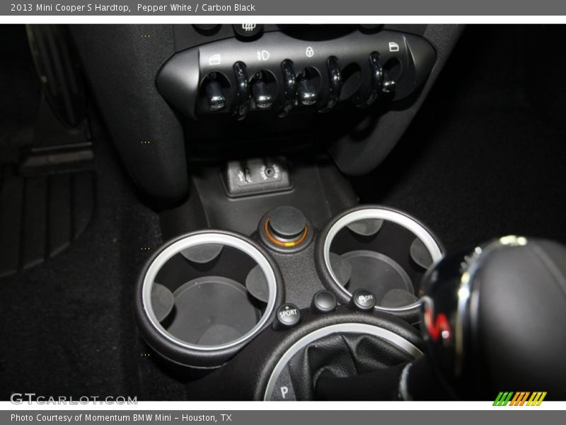 Pepper White / Carbon Black 2013 Mini Cooper S Hardtop
