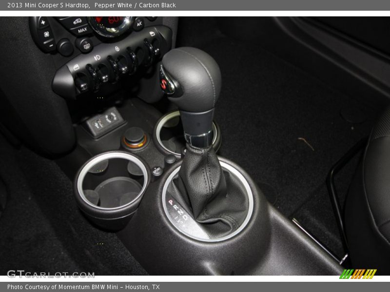 Pepper White / Carbon Black 2013 Mini Cooper S Hardtop