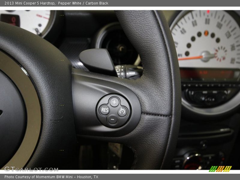 Pepper White / Carbon Black 2013 Mini Cooper S Hardtop