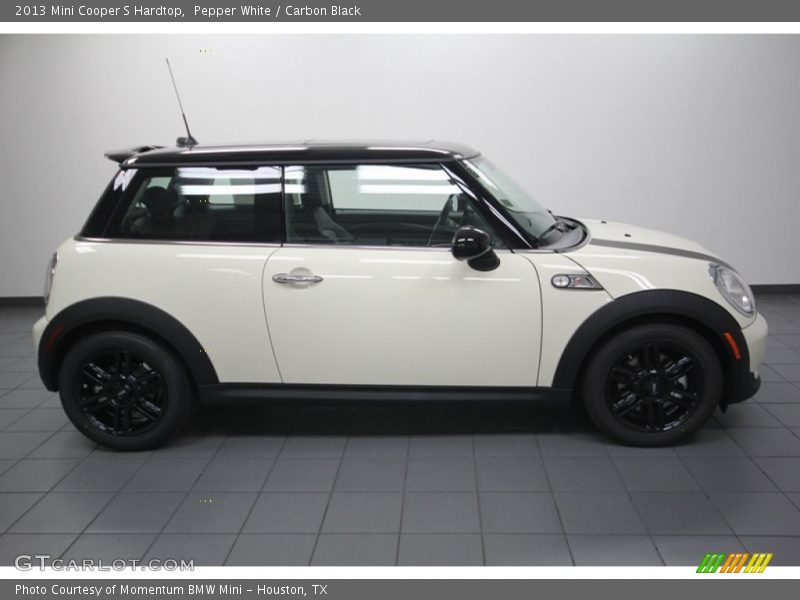 Pepper White / Carbon Black 2013 Mini Cooper S Hardtop