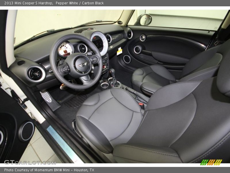 Pepper White / Carbon Black 2013 Mini Cooper S Hardtop