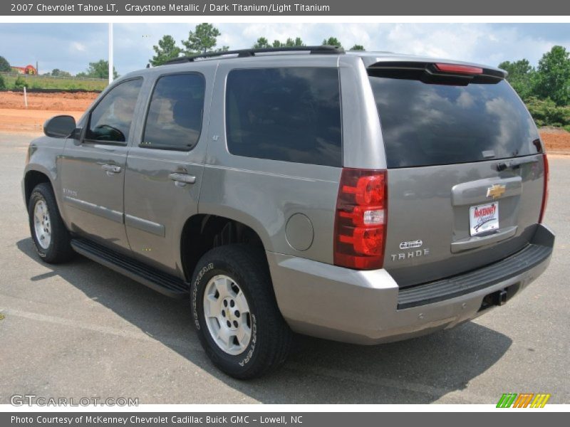 Graystone Metallic / Dark Titanium/Light Titanium 2007 Chevrolet Tahoe LT