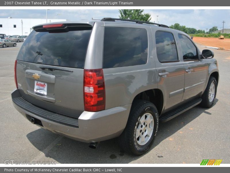 Graystone Metallic / Dark Titanium/Light Titanium 2007 Chevrolet Tahoe LT