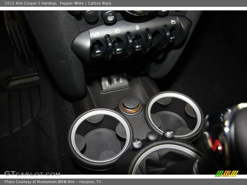 Pepper White / Carbon Black 2013 Mini Cooper S Hardtop