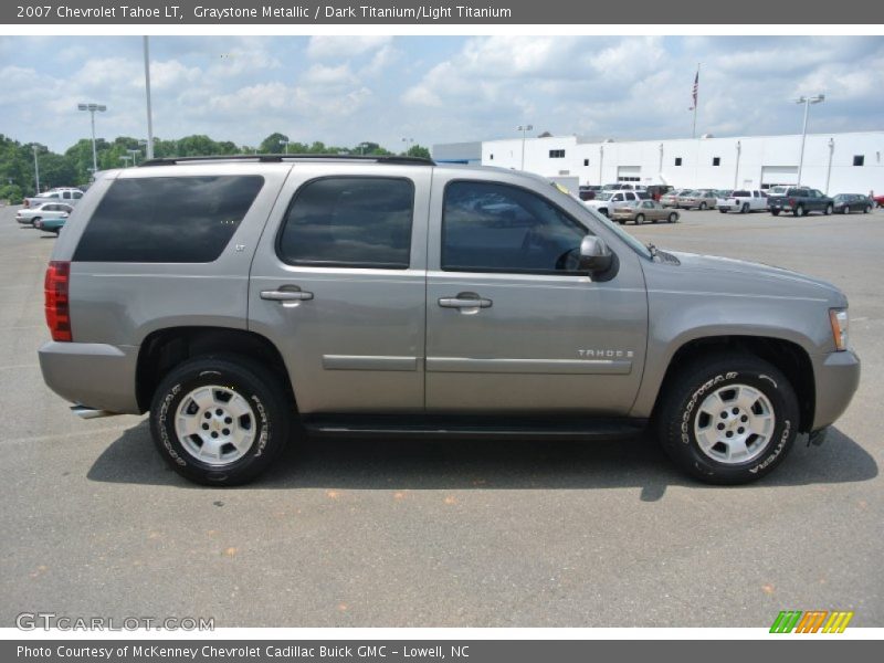 Graystone Metallic / Dark Titanium/Light Titanium 2007 Chevrolet Tahoe LT