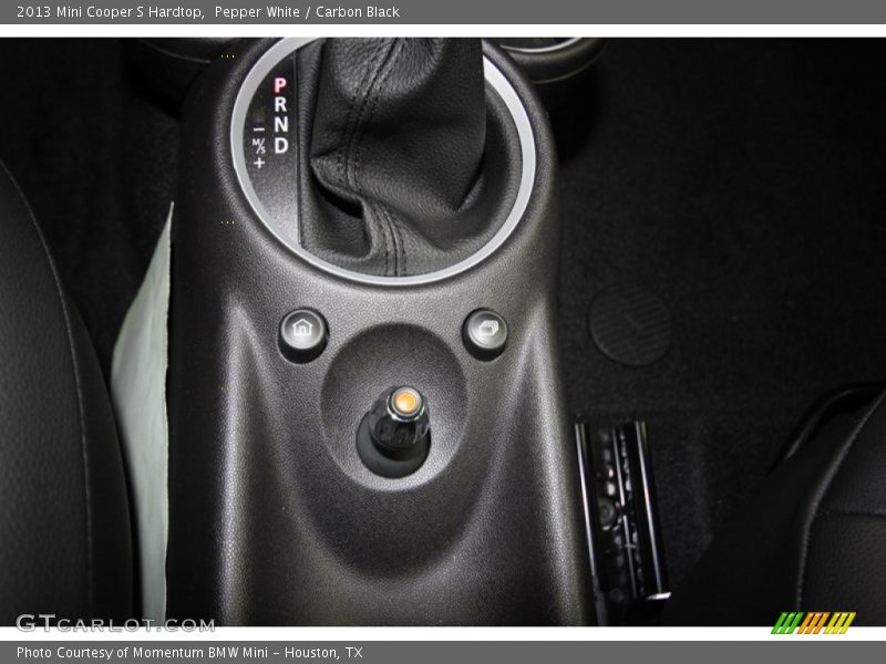 Pepper White / Carbon Black 2013 Mini Cooper S Hardtop