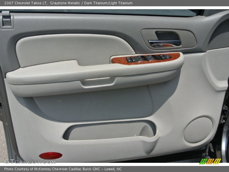 Graystone Metallic / Dark Titanium/Light Titanium 2007 Chevrolet Tahoe LT
