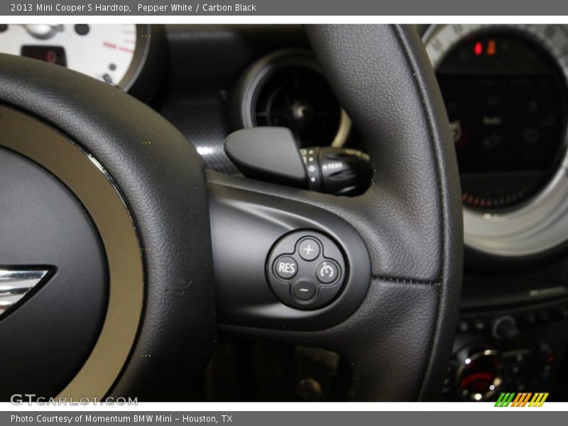 Pepper White / Carbon Black 2013 Mini Cooper S Hardtop
