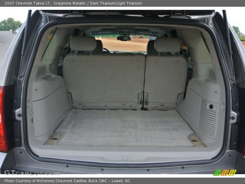 Graystone Metallic / Dark Titanium/Light Titanium 2007 Chevrolet Tahoe LT