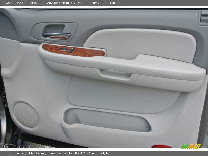Graystone Metallic / Dark Titanium/Light Titanium 2007 Chevrolet Tahoe LT