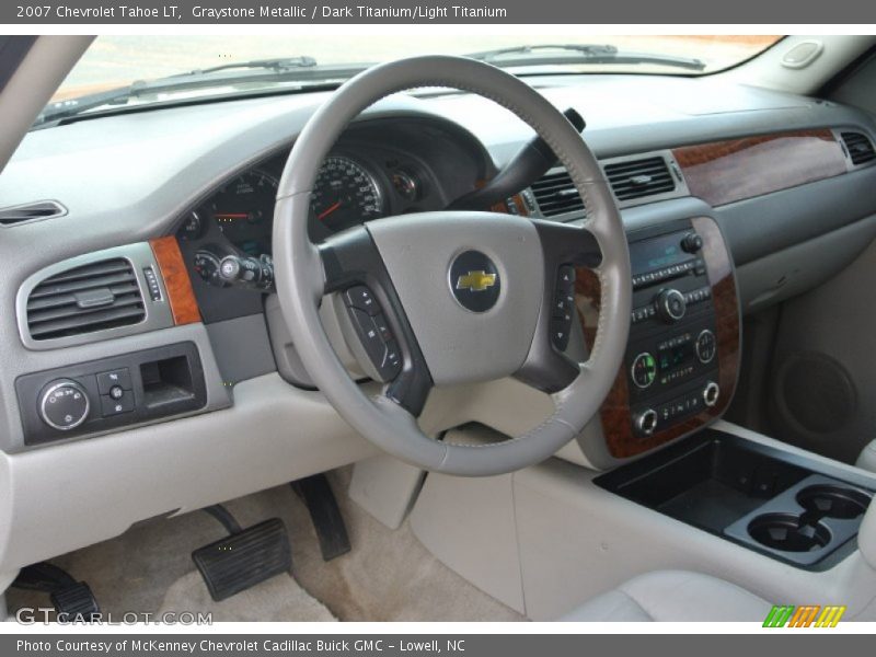 Graystone Metallic / Dark Titanium/Light Titanium 2007 Chevrolet Tahoe LT