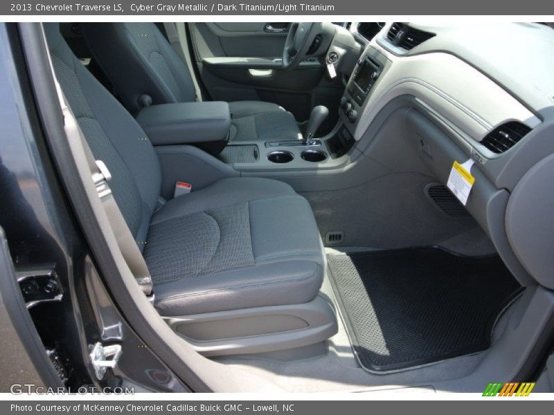 Cyber Gray Metallic / Dark Titanium/Light Titanium 2013 Chevrolet Traverse LS