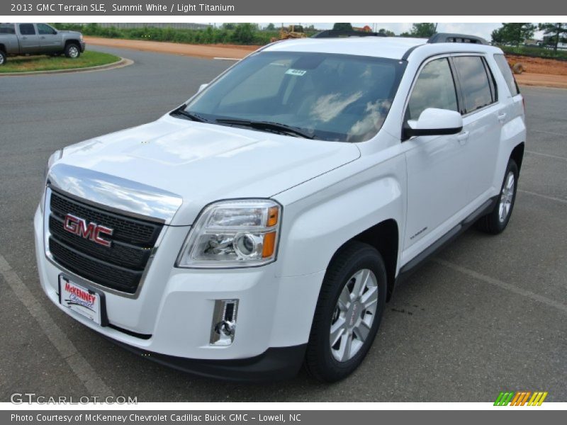 Summit White / Light Titanium 2013 GMC Terrain SLE