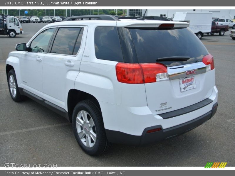 Summit White / Light Titanium 2013 GMC Terrain SLE