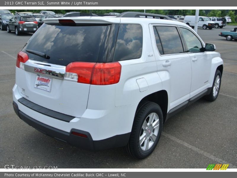 Summit White / Light Titanium 2013 GMC Terrain SLE