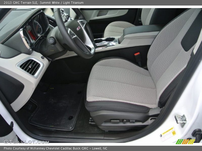 Summit White / Light Titanium 2013 GMC Terrain SLE