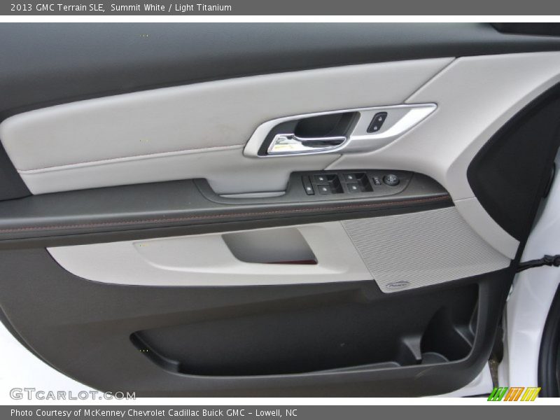 Summit White / Light Titanium 2013 GMC Terrain SLE