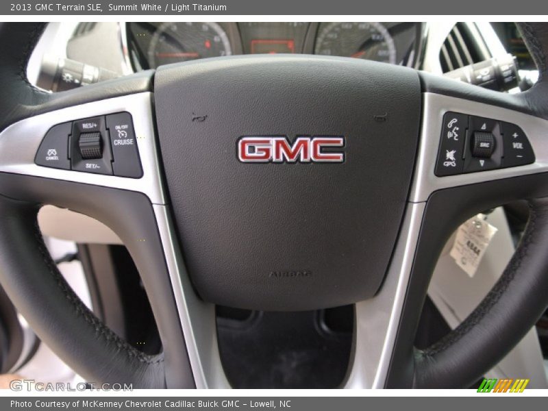 Summit White / Light Titanium 2013 GMC Terrain SLE