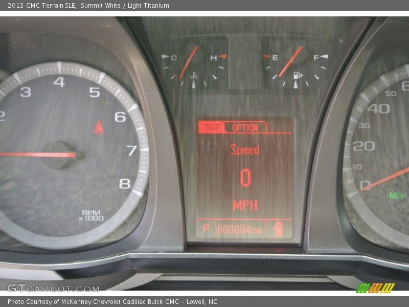 Summit White / Light Titanium 2013 GMC Terrain SLE