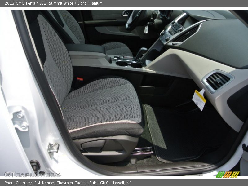 Summit White / Light Titanium 2013 GMC Terrain SLE