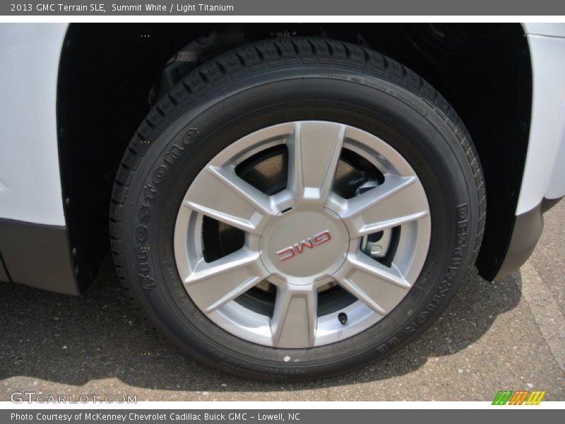 Summit White / Light Titanium 2013 GMC Terrain SLE